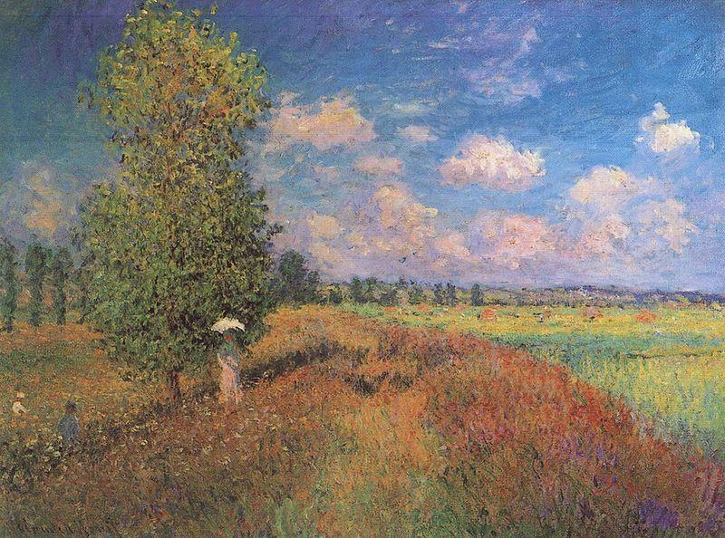 Claude Monet Champ de coquelicots oil painting picture